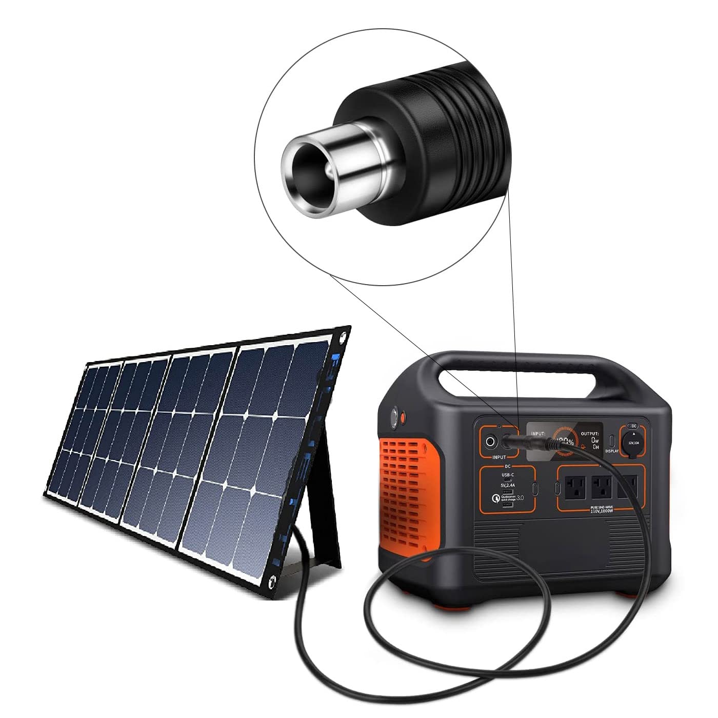 Amazon.com: FANLIDE DC 7909 to DC 8020 Adapter Connectors